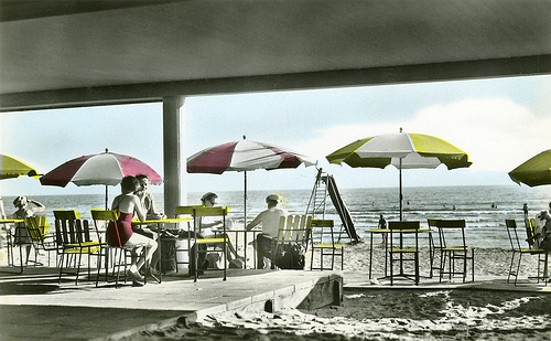 The bar at Skrea beach, Falkenberg, Halland, Sweden