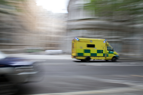 Ambulance in Motion