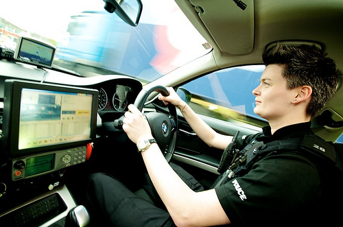 Day 141 - Traffic officers patrolling the roads of the West Midlands