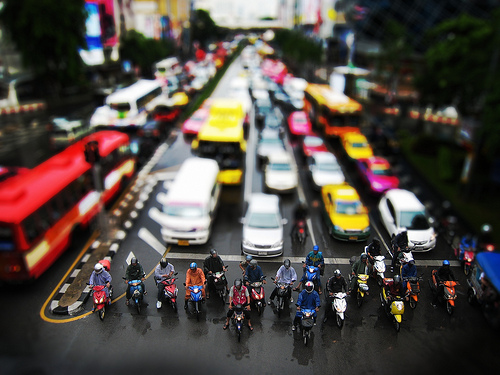 Traffic in Bangkok