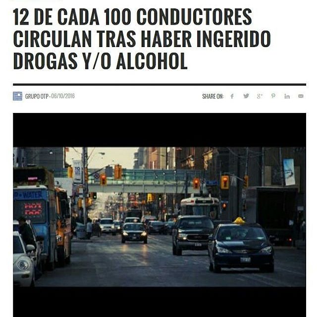 En nuestro blog 12 de cada 100 conductores circulan trashellip