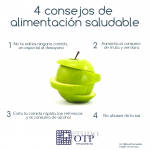 #Infografía: 4 consejos para una alimentación saludable