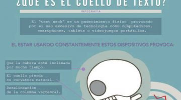 cuello de texto por